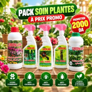 Pack Soin Plantes 5 Produits – GREENLAND