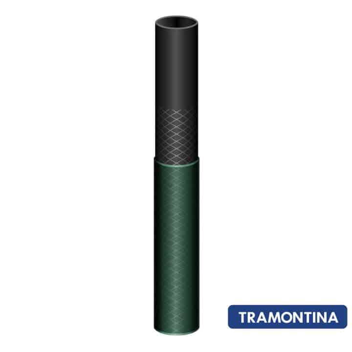 Pack Tuyau d'Arrosage Flex 15m + Buse d'Arrosage Multijet Tramontina