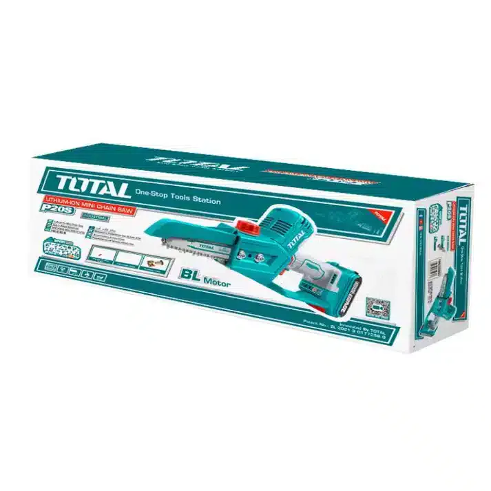 Mini Tronçonneuse à Chaîne Lithium-Ion 20V TOTAL